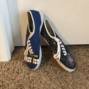 TARDIS shoes